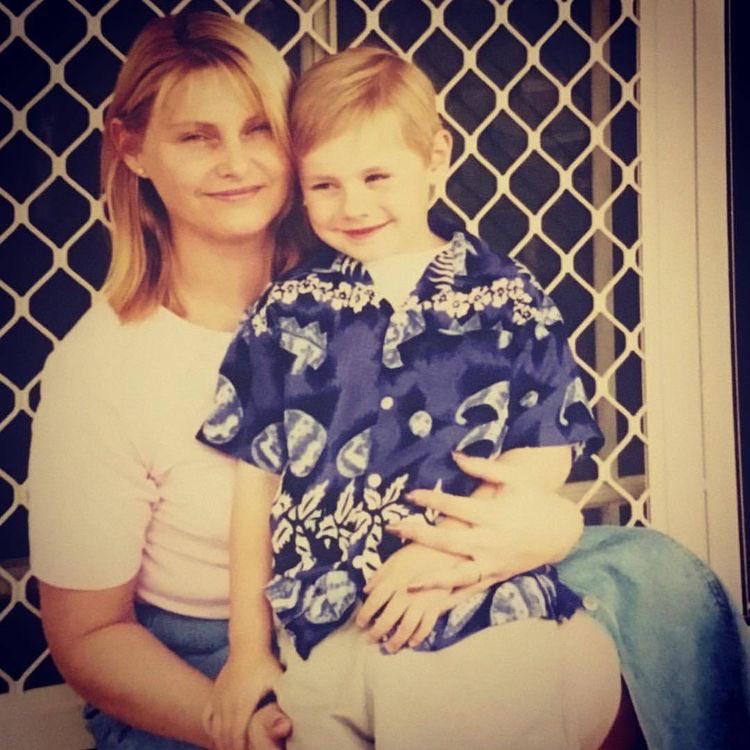 baby michael with his mum karen, the cutest