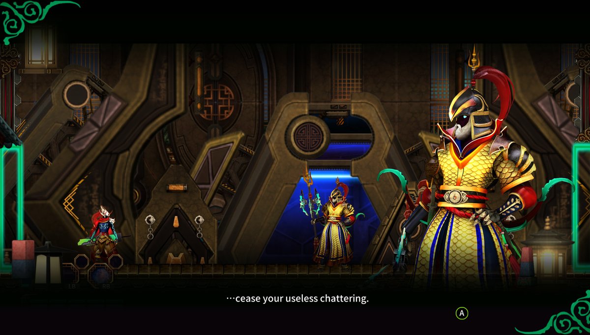 nerdmaldito's tweet image. #KarmaKnight é um jogo frenético do gênero #sidescroller em que você controla um personagem ultra habilidoso e deve descer o cacete nos inimigos, seja com espadada, seja com magia. O #jogo lança amanhã na #steam.