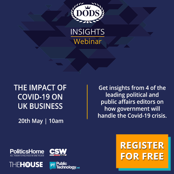 SummitComms's tweet image. Under 24 hours until the editors of @politicshome, @theHouse_mag, @CSWnews and @PublicTech discuss the impact of COVID-19 on UK #business and how central &amp;amp; local #government are handling the crisis, in the 1st Dods Insights #webinar.

Sign up free now 👉 workcast.com/register?cpak=…