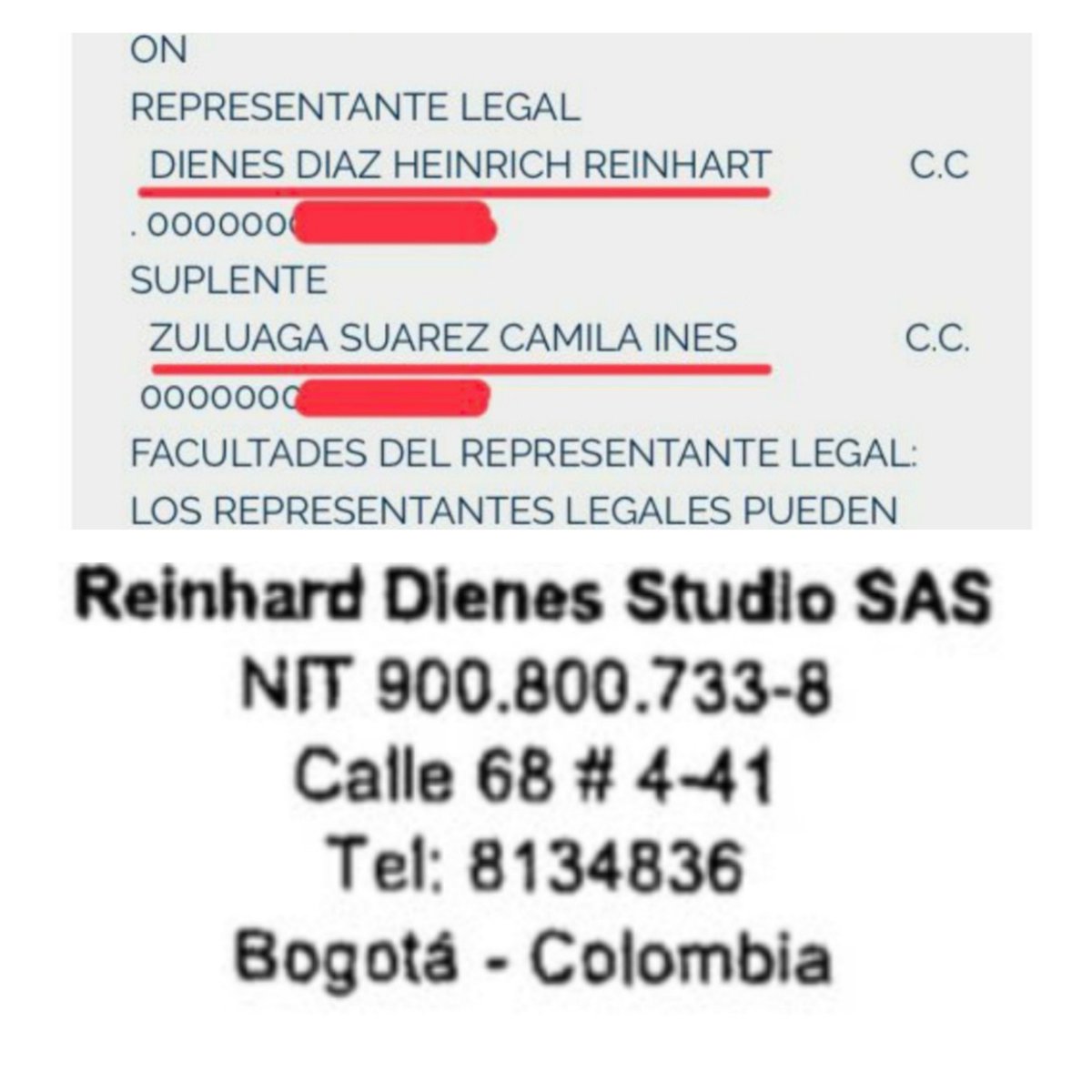 Gustavo Rugeles (@gustavorugeles) on Twitter photo Dato: Camila Zuluaga <a href="/ZuluagaCamila/">Camila Zuluaga</a> no ha explicado la fortuna familiar que figura en #forex a nombre de su Sr. Padre Eduardo Zuluaga. ¿Declaró ese capital?
Camila tampoco ha contado que era Representante Legal de la firma que contrató los balígrafos con el gobierno Santos. Dato: Camila Zuluaga <a href="/ZuluagaCamila/">Camila Zuluaga</a> no ha explicado la fortuna familiar que figura en #forex a nombre de su Sr. Padre Eduardo Zuluaga. ¿Declaró ese capital?
Camila tampoco ha contado que era Representante Legal de la firma que contrató los balígrafos con el gobierno Santos.