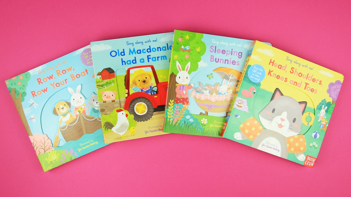 NosyCrowBooks's tweet photo. Did you know we have a whole series of free nursery rhyme videos? 🖥️📚  

Our #SingAlongWithMe books are perfect for little ones! Every book comes with free audio, sung to original music 🎵 

Watch the full playlist here: https://t.co/GQvZ8OF1Gf #freebookresources https://t.co/2hF03ziN9v