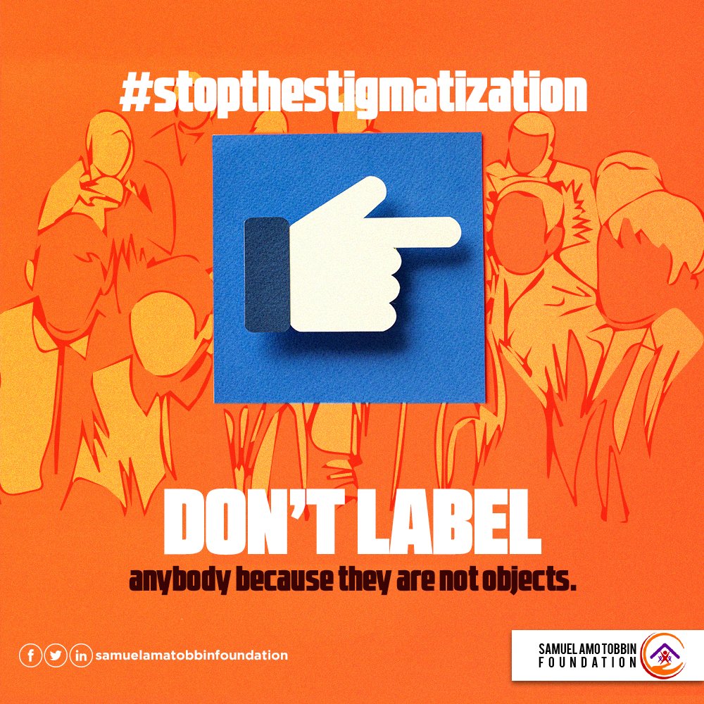 AmoTobbin's tweet photo. Stop the stigmatization because your state of normalcy is just another perspective. Don't label anybody because they are not objects.
#stopthestigmatization #covid19 #stigma #love https://t.co/iivnSNuMFB