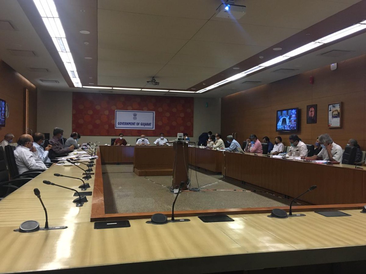 Ministry of Health (@mohfw_gujarat) on Twitter photo Deputy CM Shri <a href="/Nitinbhai_Patel/">Nitin Patel</a> also held a video conference with all districts of Gujarat to review #COVID19 & Pre Monsoon Preparedness.
Adequate measures & active surveillance management have also been set up to manage any situation. Deputy CM Shri <a href="/Nitinbhai_Patel/">Nitin Patel</a> also held a video conference with all districts of Gujarat to review #COVID19 & Pre Monsoon Preparedness.
Adequate measures & active surveillance management have also been set up to manage any situation.