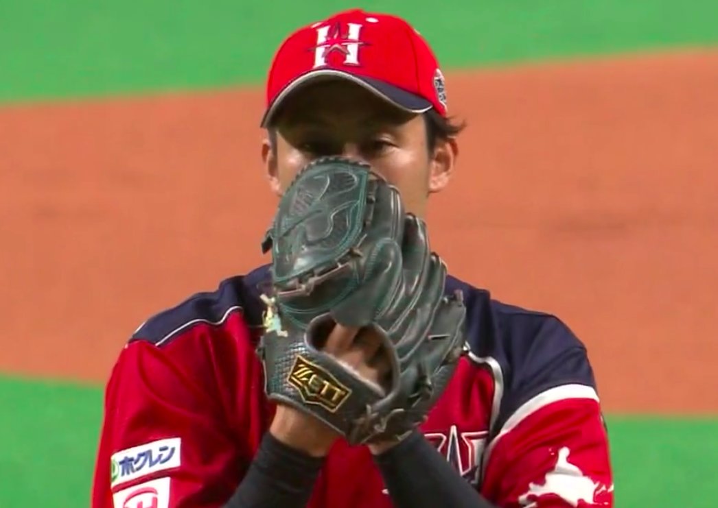 と*)様 日本ハムファイターズ吉川光夫　実使用グローブ 即購入可 北海道日本ハムファイターズ 吉川光夫選手 実使用グローブ