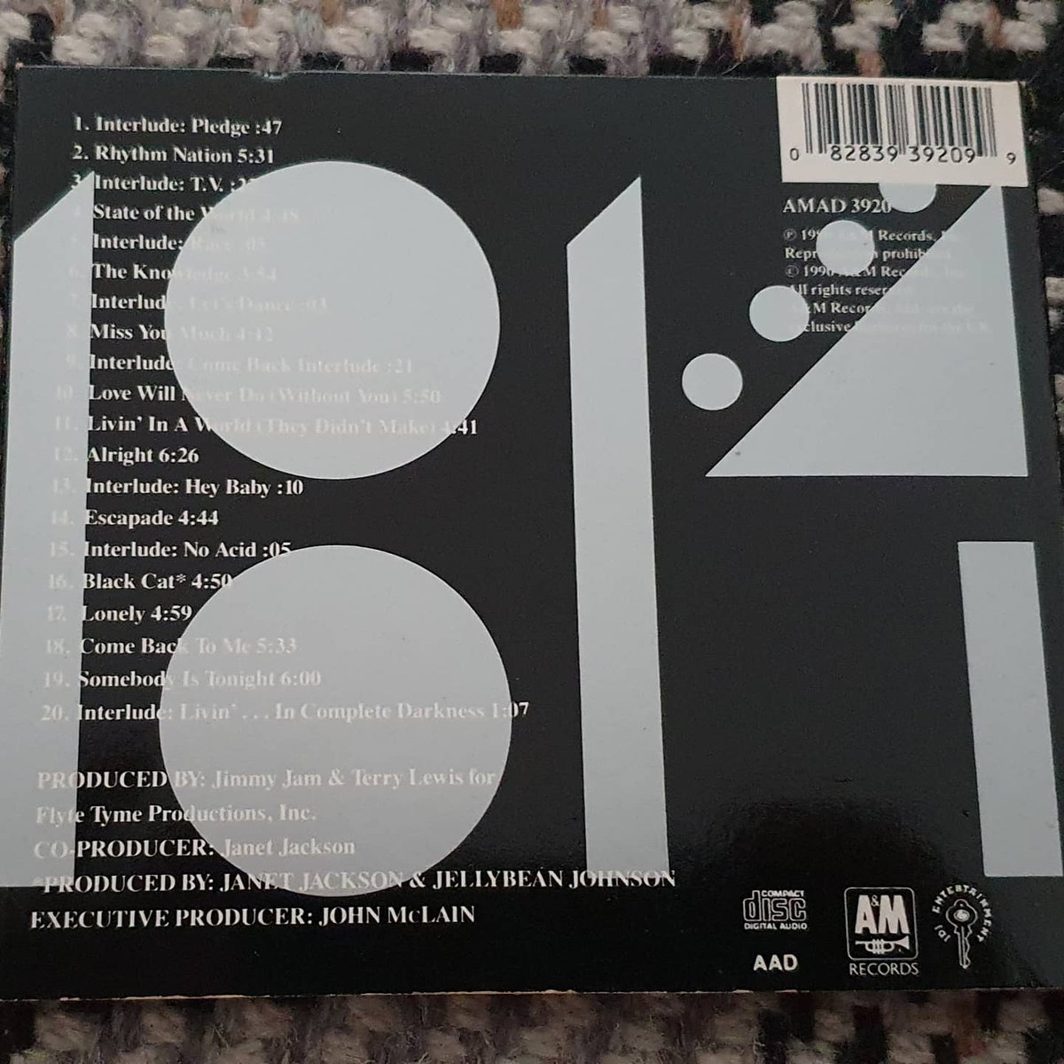 derekcburgess's tweet photo. Today's delivery. @JanetJackson #RhythmNation1814 #LimitedEditionFoldOutDigiPack #WorldTourEdition #PictureCD #FoldOutPoster https://t.co/ESubxfk7V2