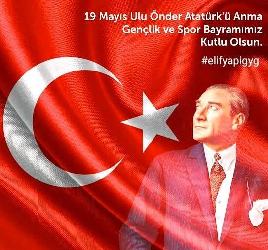 elifyapigyg's tweet photo. “Gençler, cesaretimizi güçlendiren ve sürdüren sizlersiniz. Siz, almakta olduğunuz terbiye ve kültür ile, insanlık değerinin, vatan sevgisinin en de��erli ��rneği olacaksınız." Mustafa Kemal Atatürk
Şanla Şerefle 101. Yıl 🇹🇷#19MayısGenclikveSporBayramı Kutlu Olsun🇹🇷 #elifyapigyg https://t.co/Rlnigi1gty