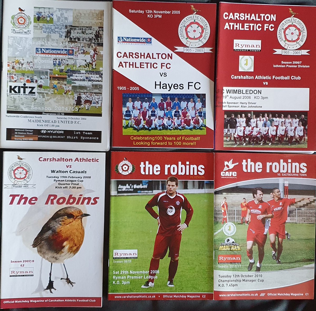 robtheobserver1's tweet photo. @NonLgeProgs @NonLeagueCrowd #CProgs More programmes from non league clubs beginning with C including @CrowboroughAFC @CarshaltonA_FC @CIFC @ConcordRangers @CockfostersFC @chorleyfc @chipsteadfcsurr @CoggeshallTown @ClaptonFootball @CorinthianCas https://t.co/n0jOI1AEir