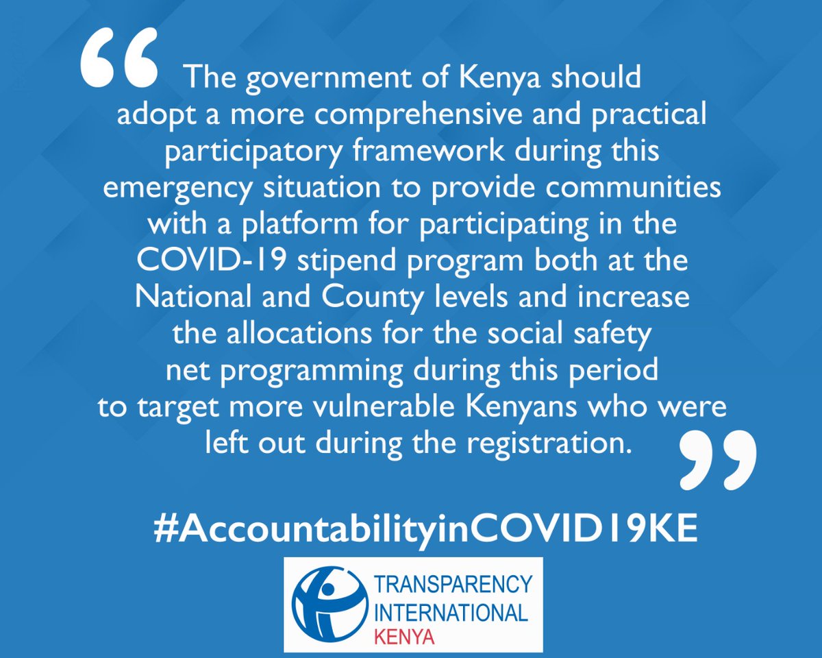 .#AccountabilityinCOVID19KE