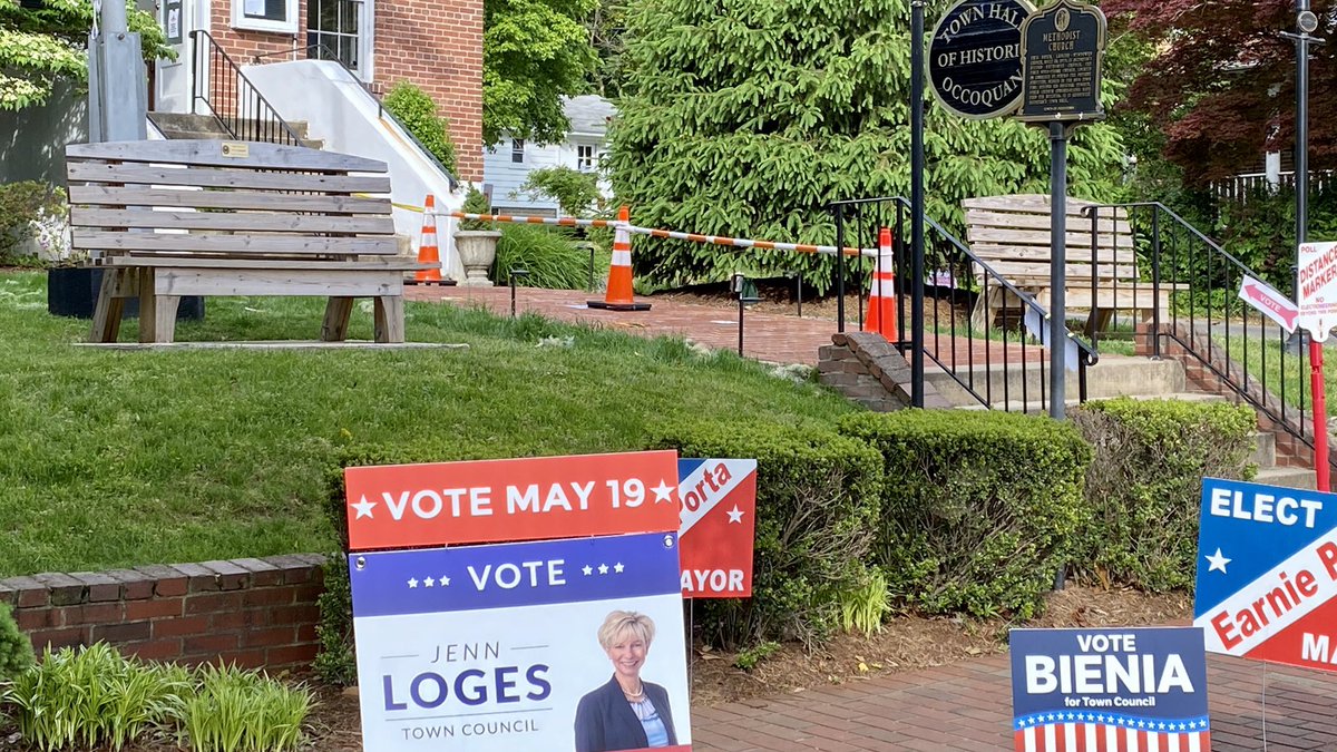 JennLoges's tweet photo. #vote today in #OccoquanVA! https://t.co/jm48SiCc44
