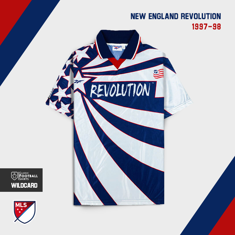 Classic Football Shirts on X: New England Revolution 1997-98 third by  Reebok RT to vote for this shirt  / X