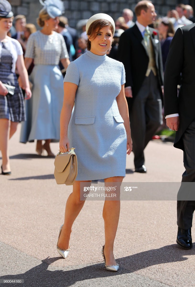 The rest of the York family -Princesses Beatrice and Eugenie both looking so beautiful and stylish!