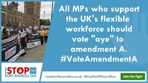 Please @grantshapps #VoteAmendmentA to delay the flawed & damaging #IR35 #OffPayrollTax. This is the wrong time to push through this damaging & flawed policy. Support the #flexibleworkforce & #StopTheOffPayrollTax! #StopIR35