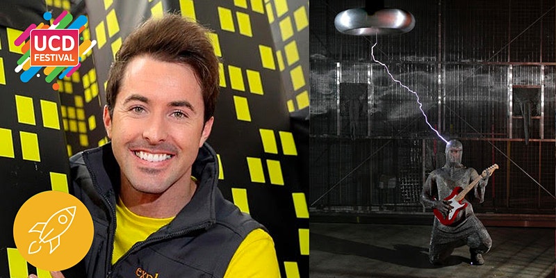 UCDALUMNI's tweet image. Explorium's Mark the Science Guy will become the Master of Lighting as he attempts to get hit in the face with a million volts of Lightning and survive - don't miss it this Saturday for electrifying excitement! #UCDFestival #Explorium festival.ucd.ie
