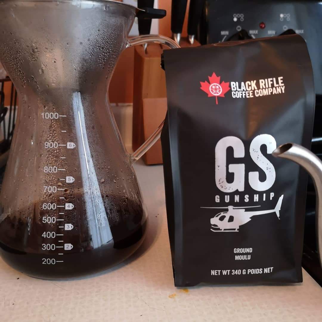 This is excellent coffee! <a href="/blckriflecoffee/">Black Rifle Coffee</a>