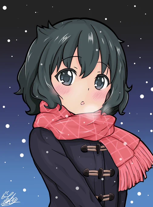 自分の中でもお気に入り
 #伸びる伸びない関係なく気に入ってる絵だから見て 