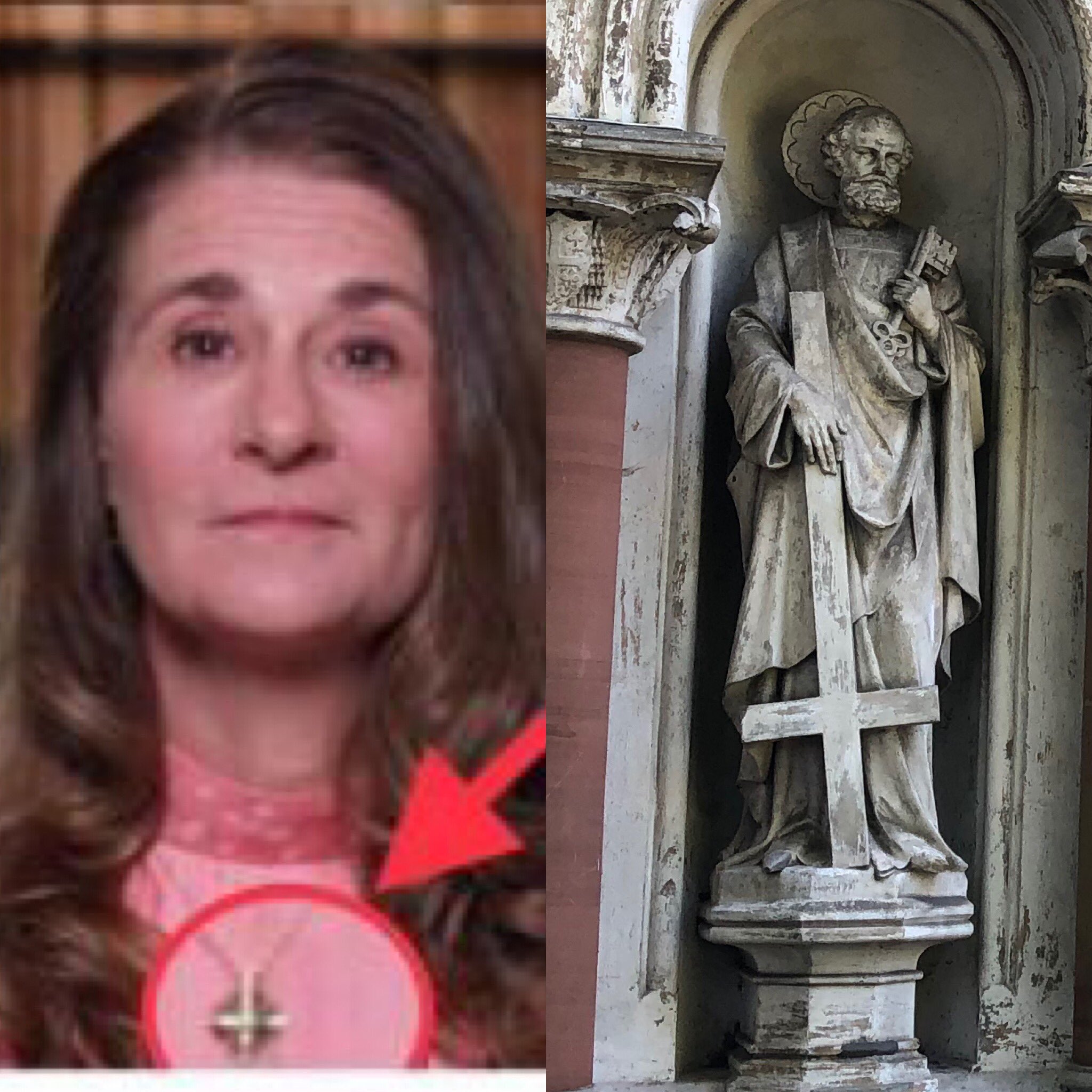 Melinda Gates Cross