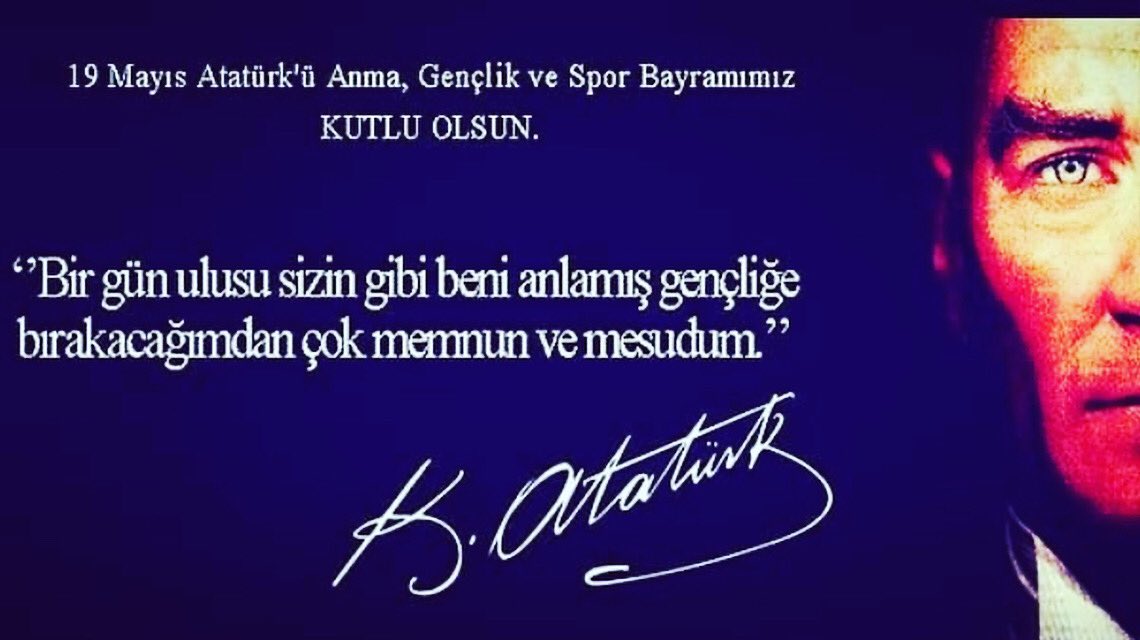 Açtığın yolda gösterdiğin hedefe hiç durmadan yürüyeceğiz. Sözümüz söz Atam