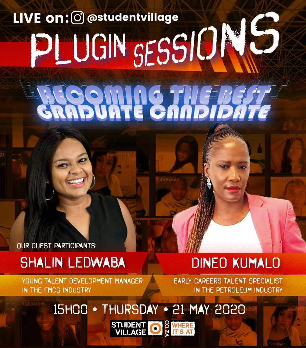 studentvillage's tweet photo. If you have ever wanted to know what your potential future employer is looking for in you. Then donβt miss out on this weeks PlugIn Session on Thursday at 3pm. Join us and get all your burning questions answered. #SVPluginsession https://t.co/1gN5O0mTMi