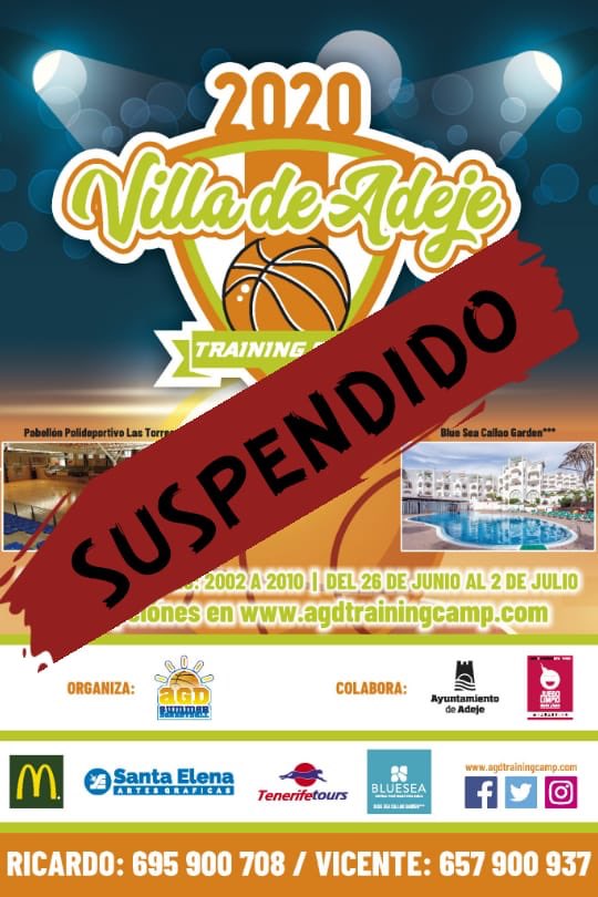 adeje_x's tweet photo. ⚠️🦠Desde AGD SUMMER BASKETBALL les informamos que debido la crisis sanitaria en la que nos encontramos inmersos actualmente, la próxima edición que iba a desarrollarse a finales del mes de junio XI CAMPUS VILLA DE ADEJE, queda finalmente suspendida ❌🦠⚠️ #nosvemosenel21
💪🏼🏀💛 https://t.co/pa12AMYKFL