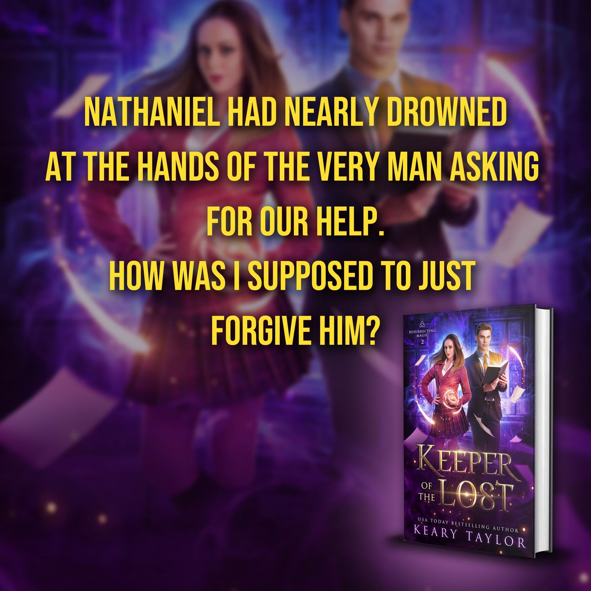 Did you catch that twist at the end of book one?  If not, you better hurry and catch up, because book two, KEEPER OF THE LOST releases in just 3 weeks!  Pre-order today!
Amazon US: amzn.to/3dnEsbH
Amazon UK: amzn.to/2UAafNP