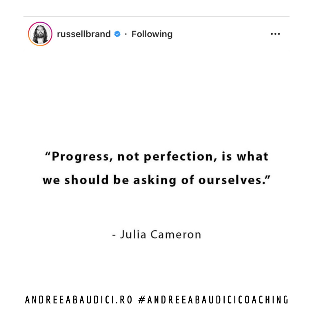 Perfectionism. Sounds familiar? Yes, I know it does and I completely understand it. I am also struggling with perfection and it has caused me many frustrations over the years. 

Especially in my career development. 
Perfection is about high standards, the need to get in right alw