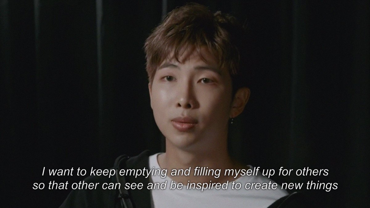 btstills's tweet photo. namjoon: break the silence (2020) https://t.co/AVztCleIRX