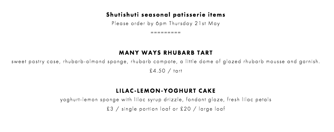 Rhubarb tart &amp; Lilac-lemon cake  💜 - mailchi.mp/49233b5ad1b0/s…
Orders are open till 6pm Thursday. Thank you #York! #lockdowncake #madetoorder