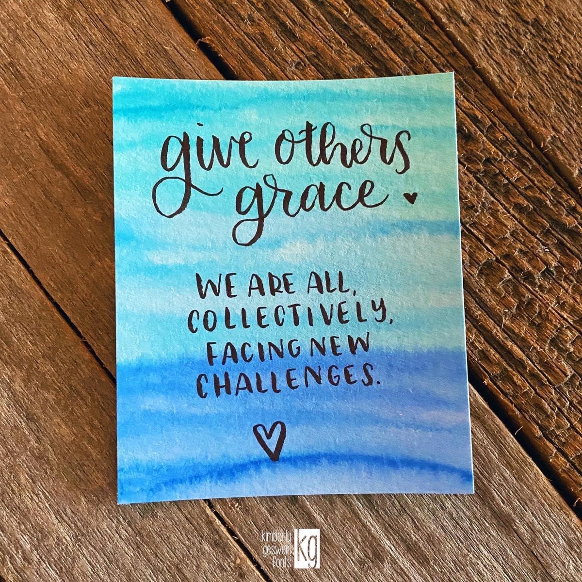 MrsMistyAdams's tweet photo. How much kinder would our world be if we all gave each other the grace we wish others would show us?
@kimberlygeswein your sweet messages make my day! ❤️ https://t.co/tiGPmXno6g