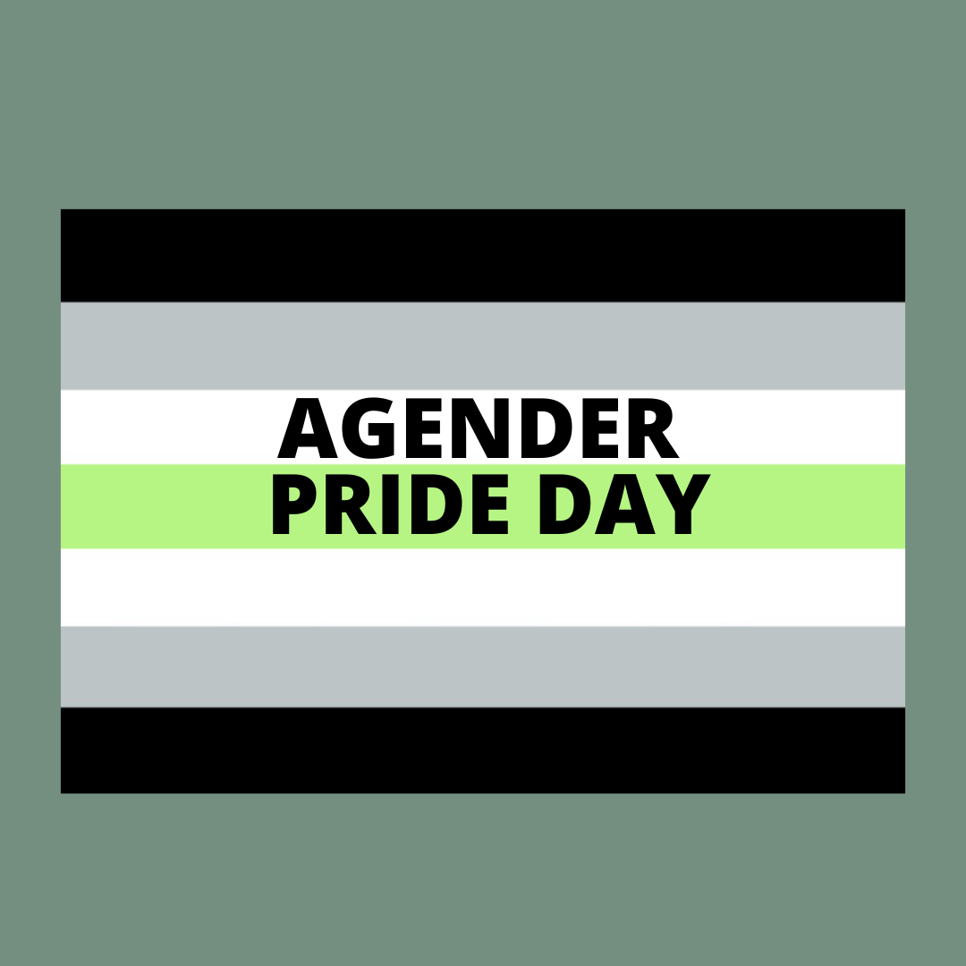 Um Lgbtq Center Happy Agender Pride Day What Does It Mean To Be Agender Agender People Do Not Identify With Any Of The Socially Constructed Genders They Often See Themselves