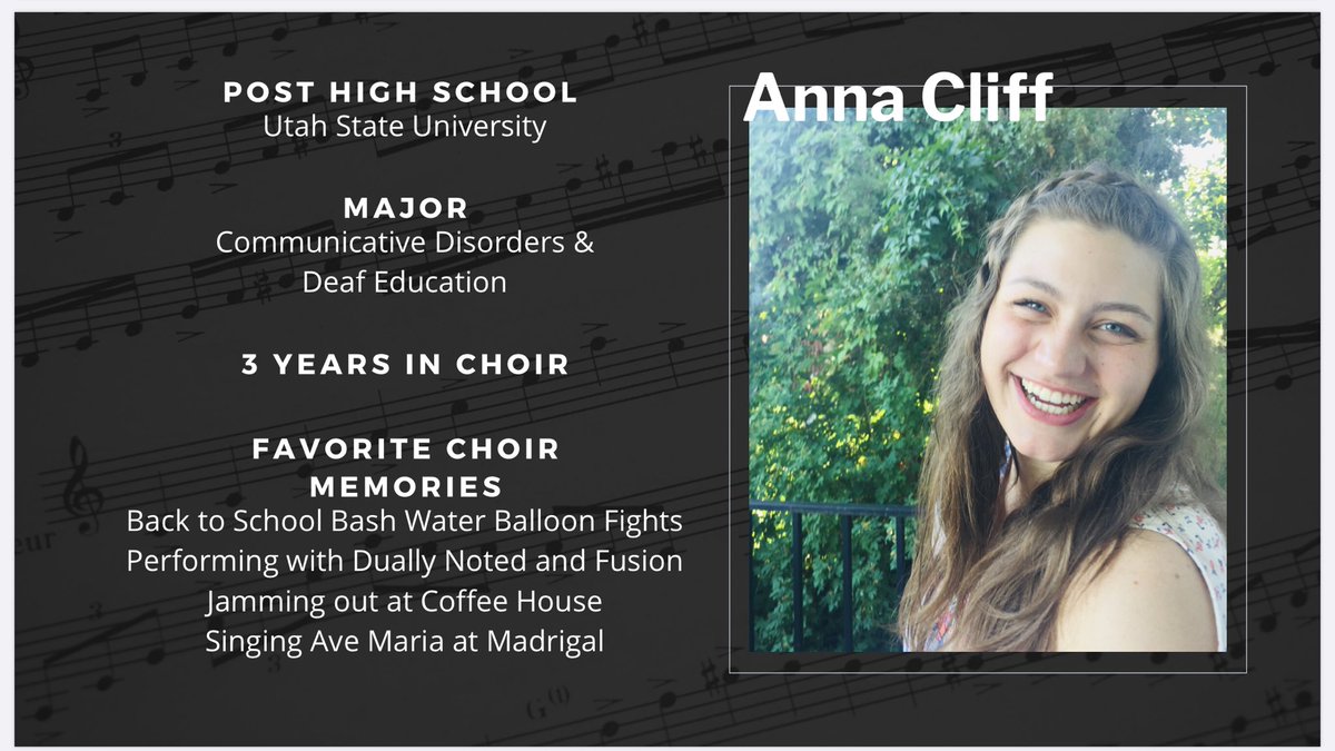 MarcusChoir's tweet image. Senior Spotlight #3: ❤️🎼 More of our amazing Seniors! Many more to come, this is a big graduating class y’all and we will miss them so much!