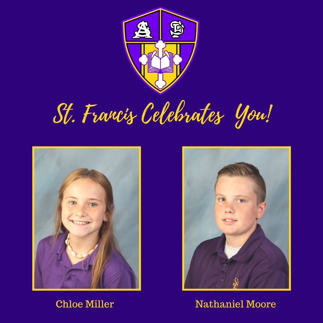 VburgCatholic's tweet photo. St. Francis celebrates YOU!
St. Aloysius welcomes YOU this Fall 2020!
Congratulations to our 6th grade students!
#VicksburgCatholicSchool #1school1family #FlashesFamily #VCSWillRiseUp #VCSMakeARuckus https://t.co/LA3dg1rxy7