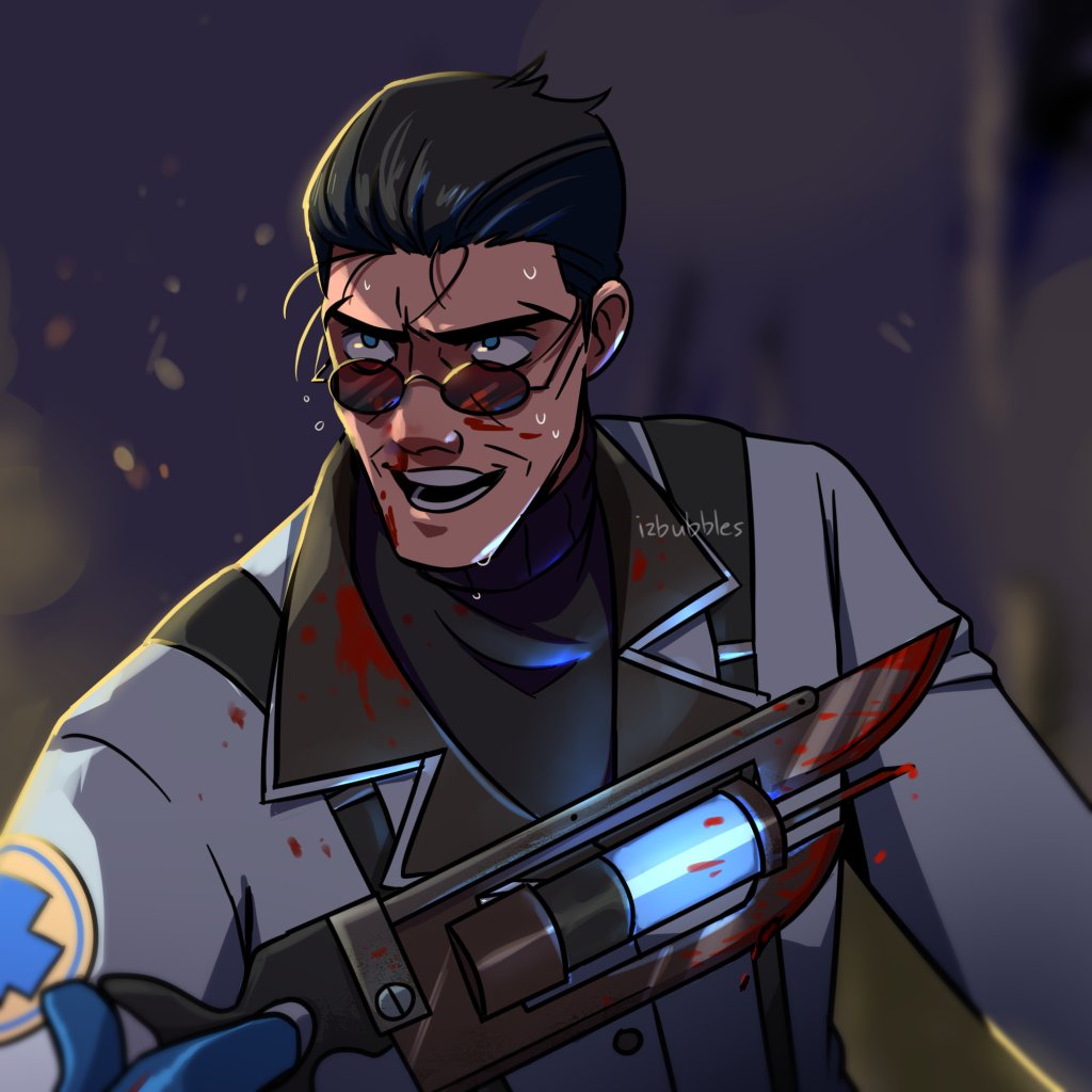 medic and scout oc doodles #TF2.