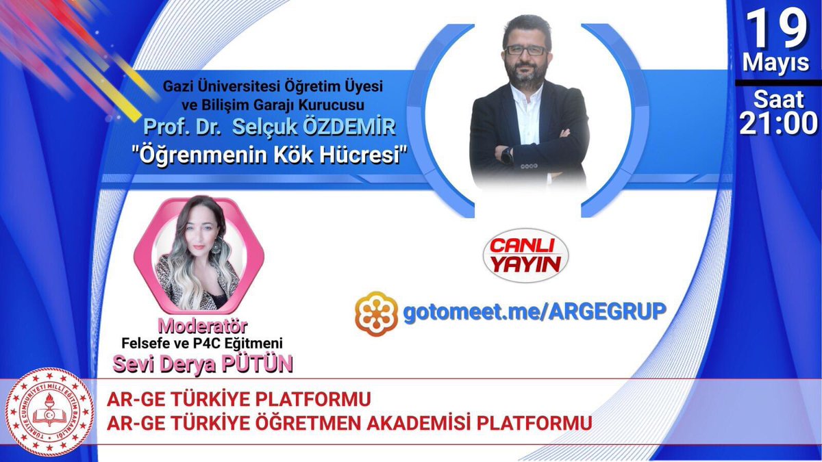 Prof. Dr. Selçuk Özdemir hocamız ile bu anlamlı günde:
👉Kemerleri bağlayın lütfen başka bir paradigmaya geçiş tarihte ilk defa bu kadar hızlı olacak
👉Sanayi 4.0'ı kurgulayanlar 25 yıl beklemek istemediler
👥 Bekleriz😊
👉MEB AR-GE TÜRKİYE ÖĞRETMEN AKADEMİLERİ👈
<a href="/meb_argeturkiye/">MEB AR-GE TÜRKİYE 🇹🇷</a>