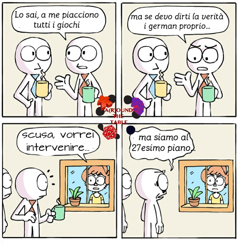 AroundThe7able's tweet photo. Bisogna sempre stare attenti a quello che si dice... #Attornoaltavolo c’è
https://t.co/APiybrrRlm
#arounthetable #boardgames #giochidatavolo #tabletopgames #tabletop #boardgamegeek #seratagiochi #boardgame #boardgamer #boardgaming #bgg #bggcommunity #tabletopgaming #brettspiel https://t.co/qeD0M7UVpO