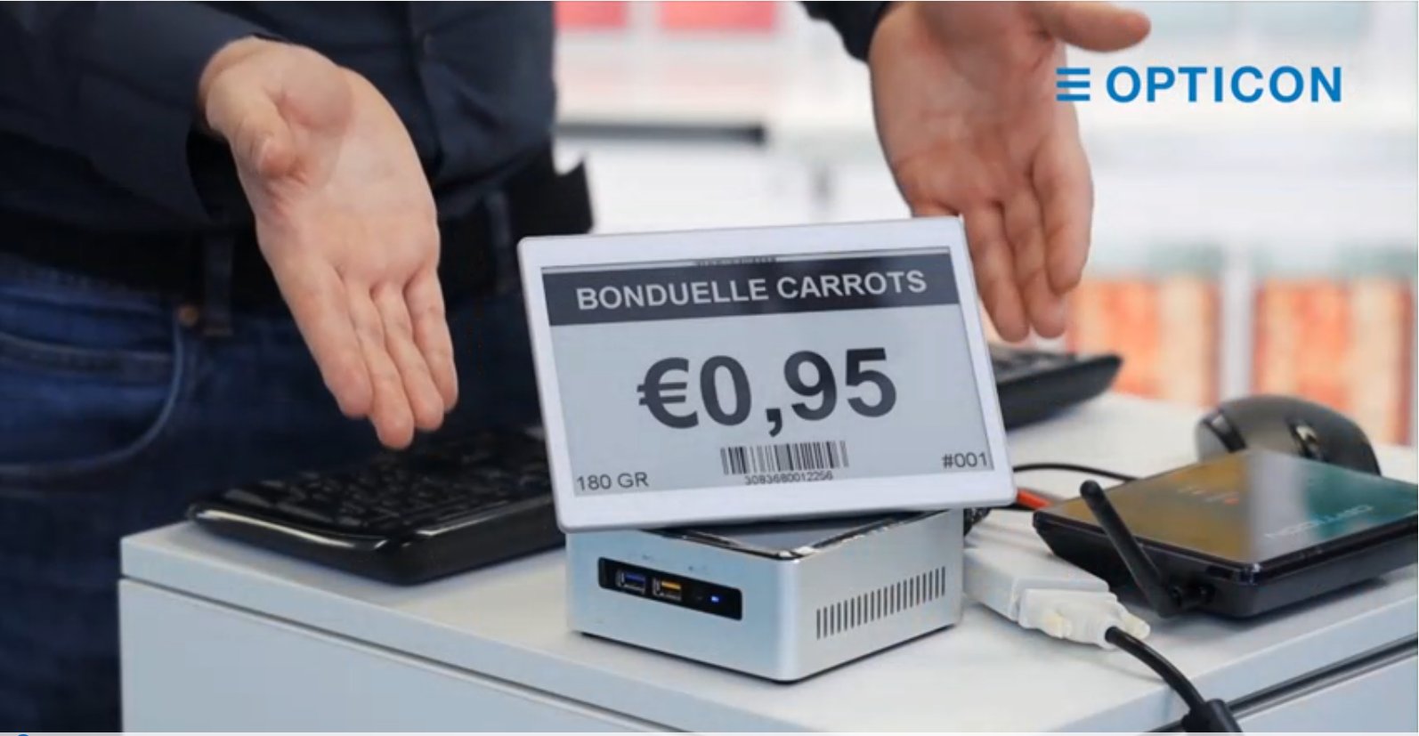 Opticon World on Twitter "The Electronic Shelf Label (ESL) Server is