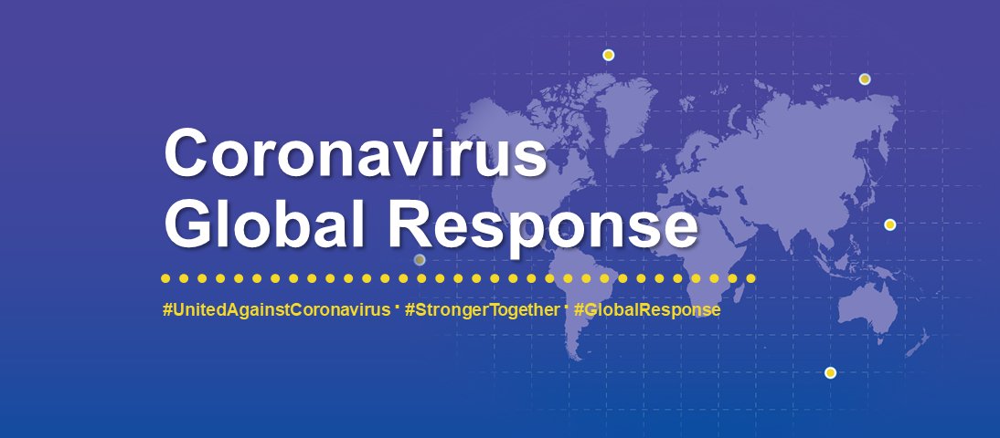 To fight #coronavirus the world urgently needs effective and safe diagnostics, treatments and vaccines. The EU is organising a #GlobalResponse pledging effort to finance life-saving solutions. Join the marathon and spread the word: europa.eu/global-respons…