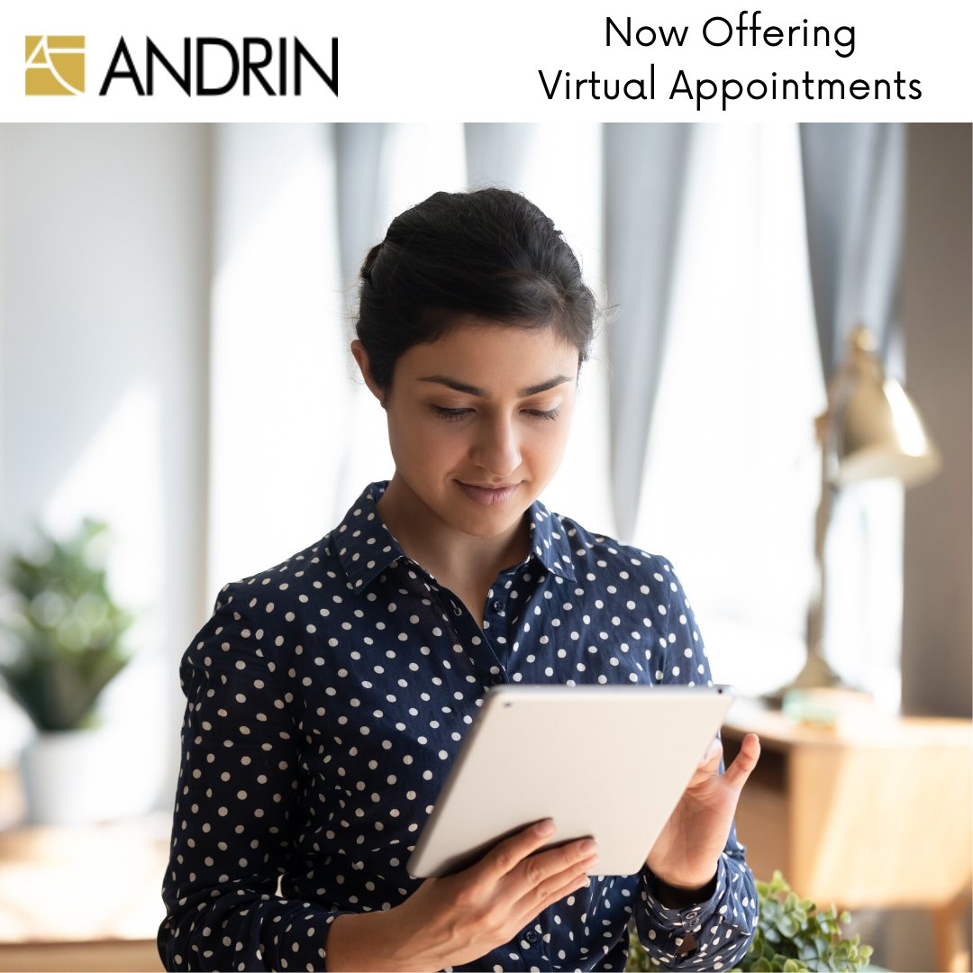 #AndrinHomes continues to offer our services through our virtual appointment system! Get in touch with us by visiting our website to find out more! bit.ly/2EXHpSG