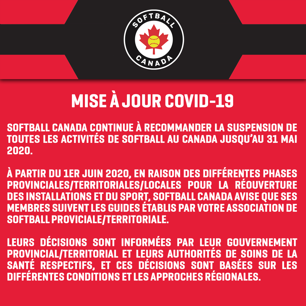 Please take a moment to read our update on COVID-19 (May 19) / Veuillez prendre un moment pour lire notre mise à jour sur COVID-19 (19 mai)