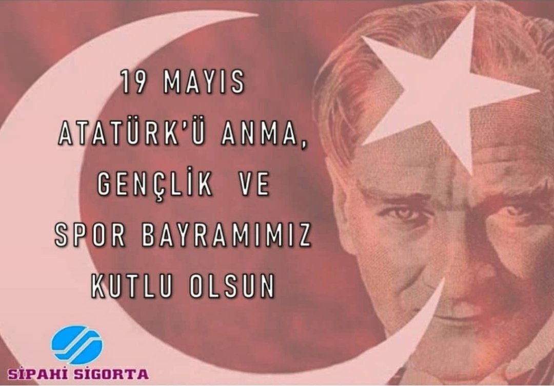 19 Mayıs Atatürk'ü Anma, Gençlik ve Spor Bayramımız Kutlu Olsun.

SİPAHİ SİGORTA

📞 0212 789 49 29
📞 0532 237 04 49
📞 0532 295 92 38
📬 sipahisigorta@hotmail.com
sipahisigorta.com.tr