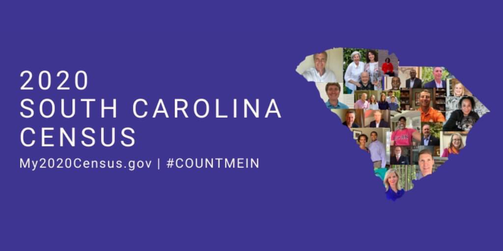 SCcommerce's tweet photo. Completing the #2020Census can help your community today and for the next 10 years. Help better South Carolina today at https://t.co/jrfUOJPr0X. #TeamSC #SCJustRight #CountMeIn https://t.co/HgHnHrjxOK