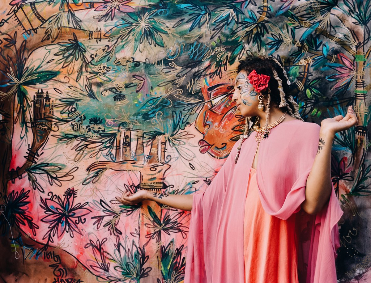 majesticdisordr's tweet photo. @bushtheatre @PhoebeEclair Our 'fantasy' is expressionistic of colour, art and creativity. #BushPhotoChallenge https://t.co/v1JvpBXt6P