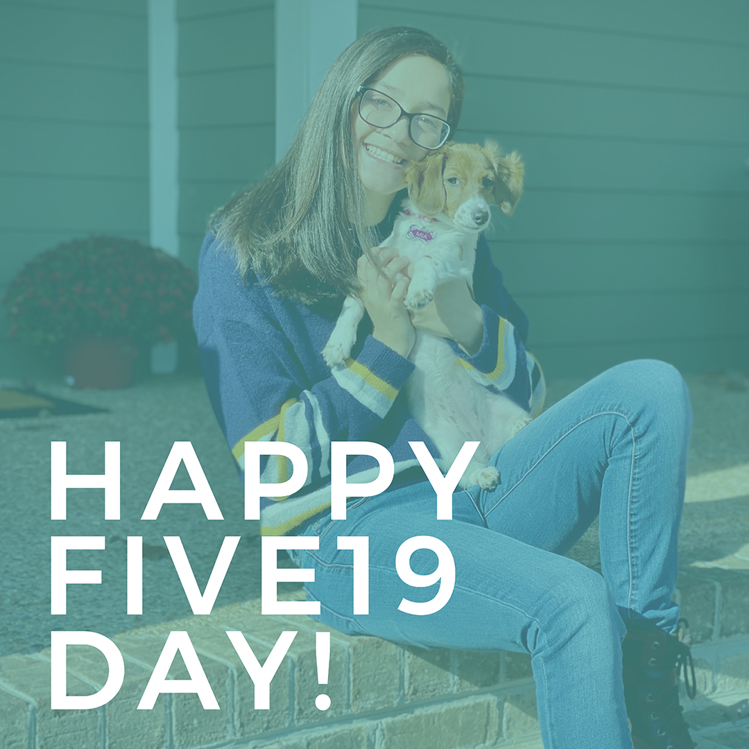 On this day in history, the Machado family welcomed their daughter Sydney into the world. It was this momentous occasion that gave rise to what would become FIVE19. Please join us in wishing Sydney a very Happy 15th birthday! #Happy519