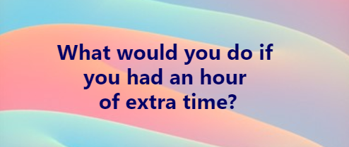 swmort's tweet photo. A question from a book I am reading stuck out to me this morning.  

"What would you do if you had extra time?"

That question is hitting hard today. https://t.co/CiLXjxWGtM