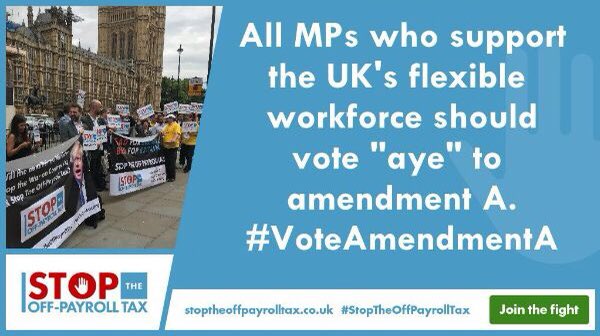 Please @GarethThomasMP 
 #VoteAmendmentA to delay the flawed & damaging #IR35 #OffPayrollTax. This is the wrong time to push through this damaging & flawed policy. Support the #flexibleworkforce & #StopTheOffPayrollTax! #StopIR35