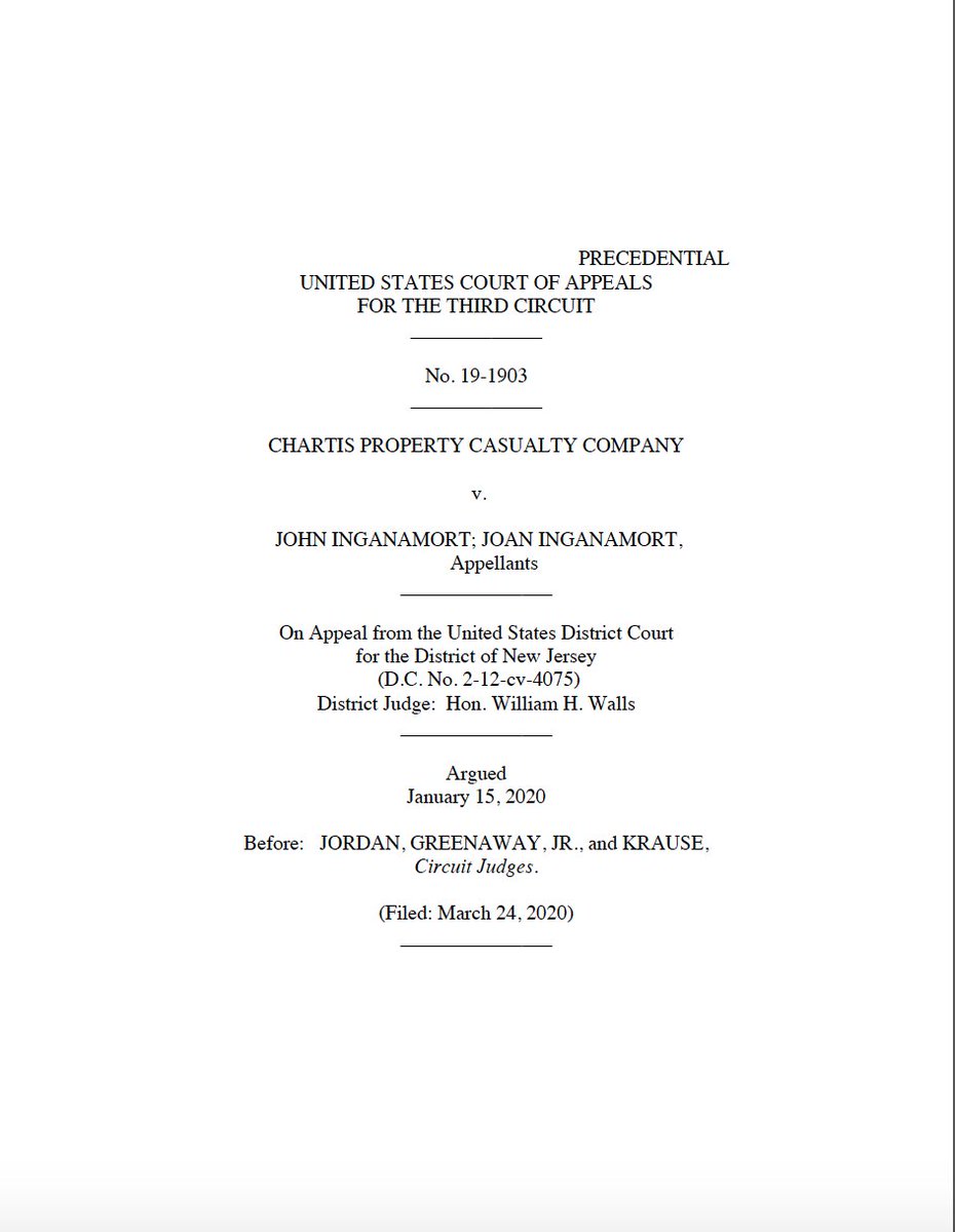 Next in our  #legalwriting formatting series: the Third Circuit. Here are some representative pages: