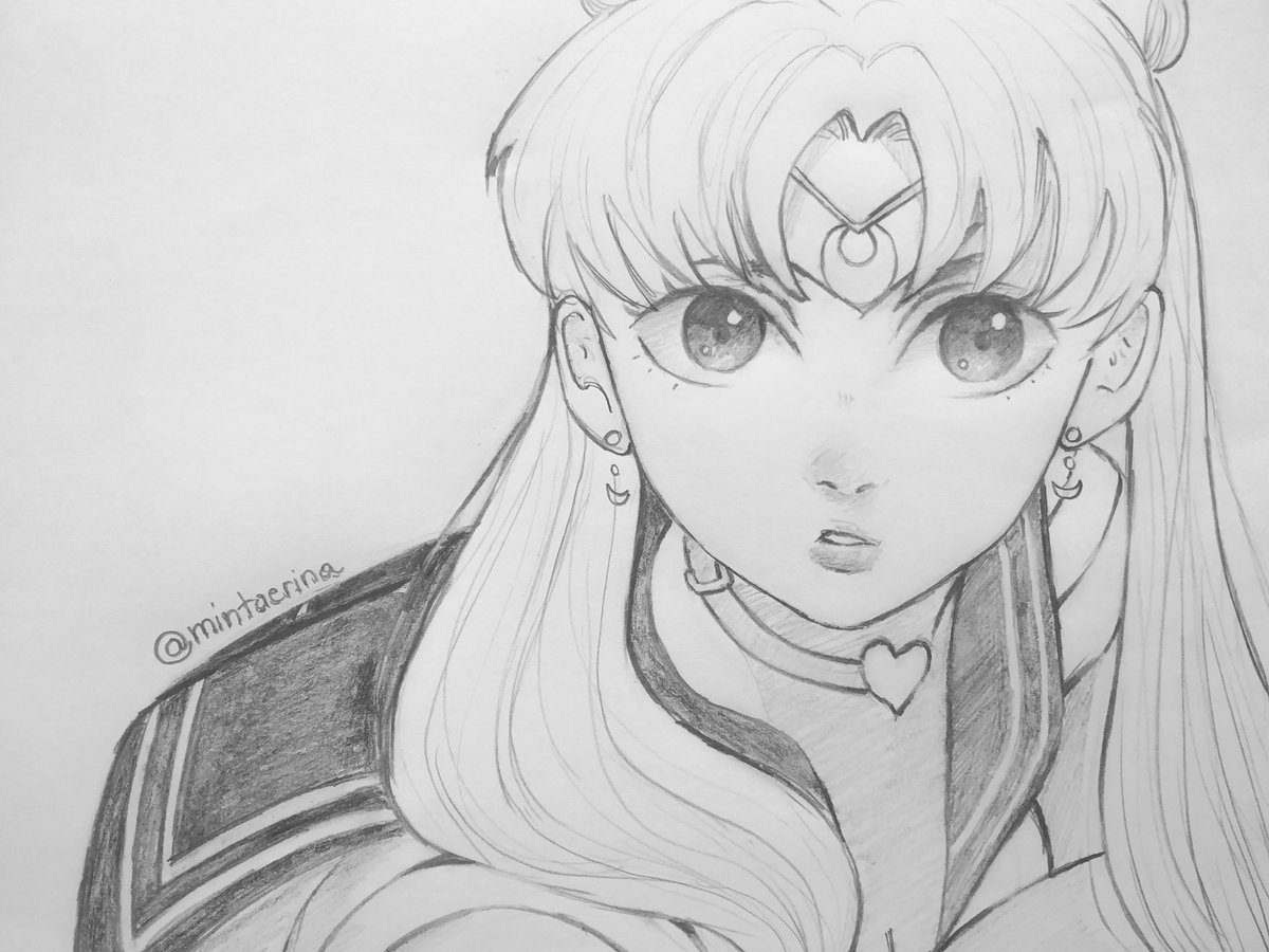 mintaesthetics's tweet photo. decided to join the #sailormoonredraw bandwagon ✨ 
hope you like it ✨

#sailormoon #sailormoonredrawchallenge https://t.co/A7otCHlw4H