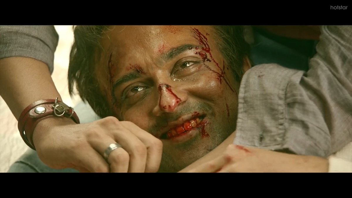 This scene and the Athreya's killer-smile at the end. Whoa! I think some of the portions were deleted in the Hotstar version. To be frank, the movie looks almost seamless until now. Extremely engaging.