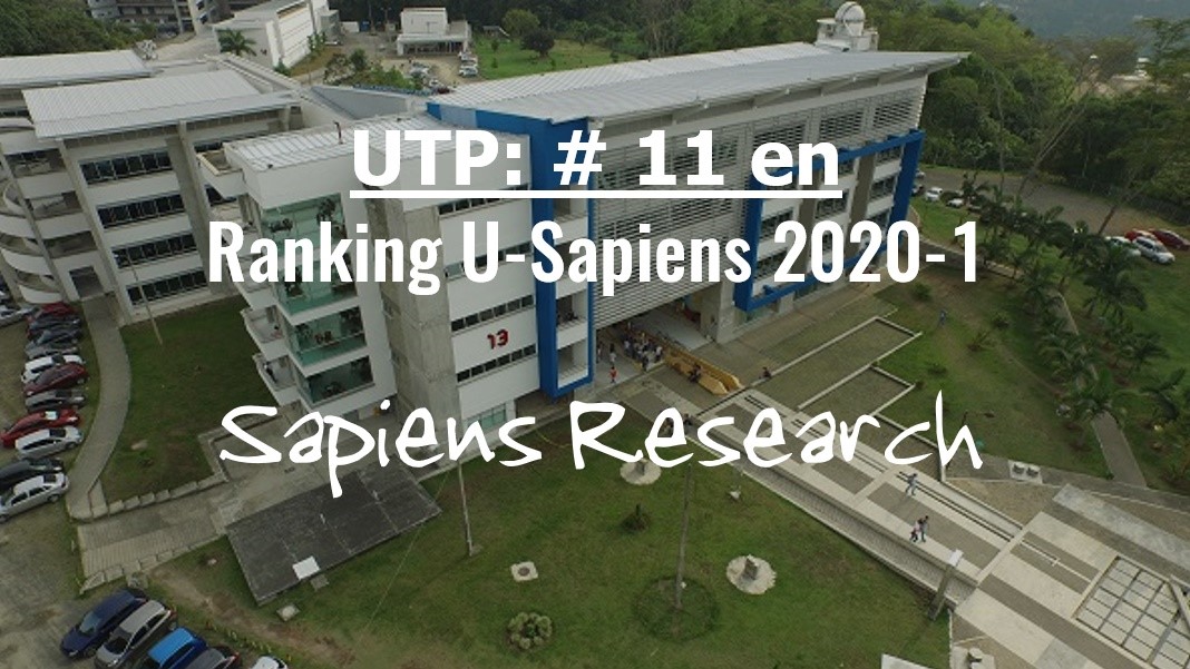 SapiensResearch's tweet photo. 📢 Felicitamos a @UTPereira por clasificar de #11 entre 74 IES en el Rk U- @SapiensResearch. Reporte 2020-1: https://t.co/8Ao1Zcrna6.  ⭐️Aquí el listado completo: https://t.co/zSw24YCwoc. @risaraldahoy @eldiariopereira @Gob_Risaralda @CaracolPereira @Alcaldiapereira https://t.co/7ElKnPMYYc