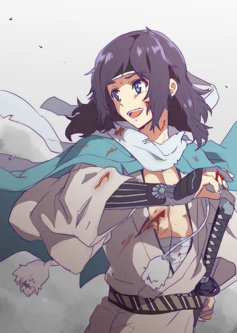 【イラスト】
戦闘で楽しそうな極安定くん好きだな〜 