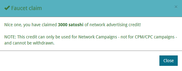OnlineMoneyRu's tweet image. Nice! 3000 satoshi claim at #Mellowads #Bitcoin #faucet mellowads.com/faucet/?ref=78…